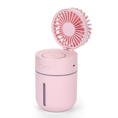 2-in-1 humidification spray fan