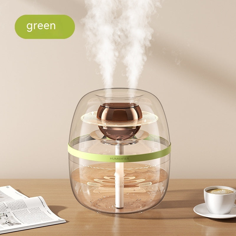 Usb Large Capacity Home Silent Bedroom Office Small Night Lamp Double Spray Humidification