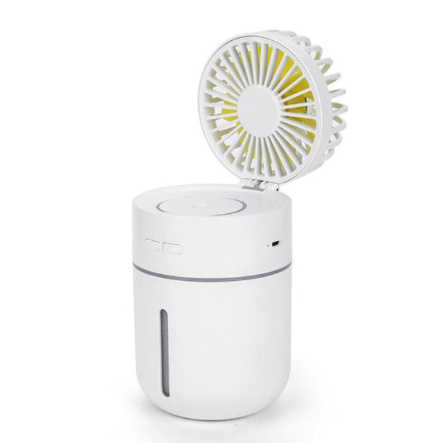 2-in-1 humidification spray fan