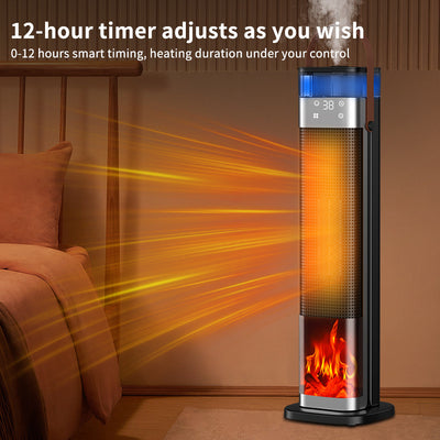 Intelligent Vertical Heater Voice Humidification Warm Air Blower